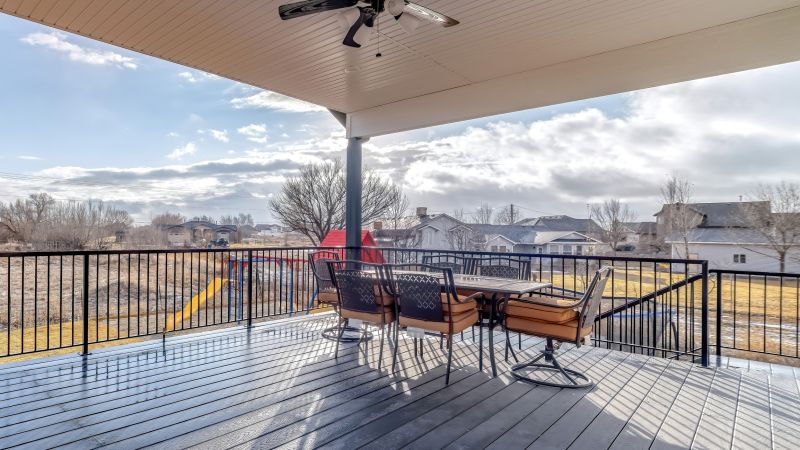 Finished Deck with Railing