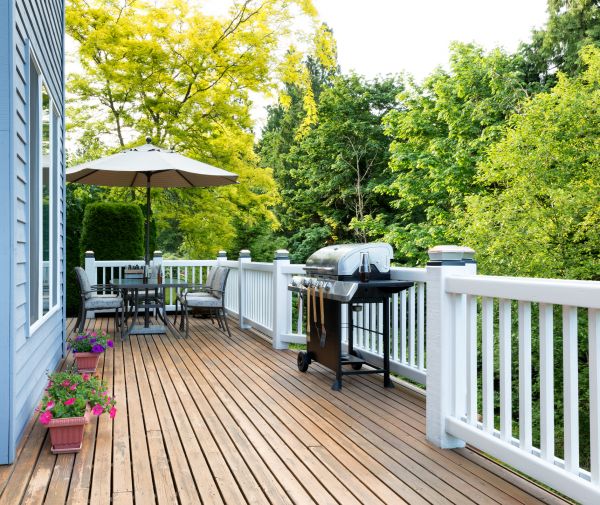 Wooden Deck Construction